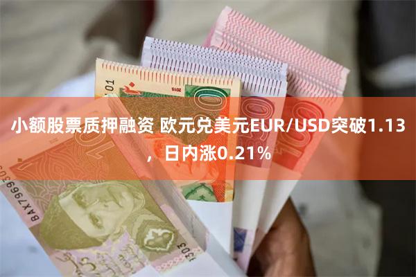 小额股票质押融资 欧元兑美元EUR/USD突破1.13，日内涨0.21%